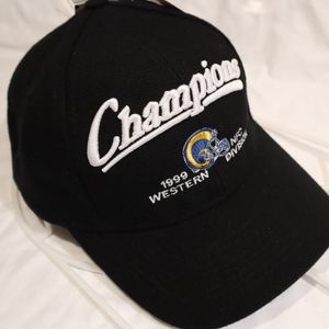 Authentic St. LOUIS RAMS Team NFL SUPERBOWL CHAMPIONS 1999 Snapback HAT